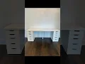 Ikea desk assembly