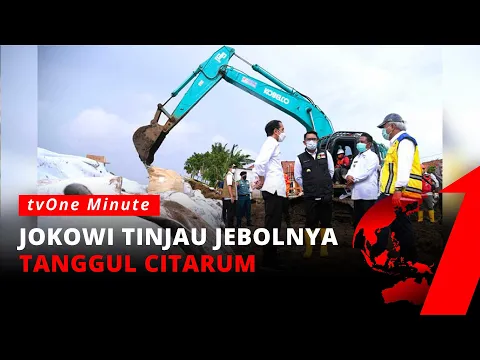 Tinjau Tanggul Citarum, Jokowi: Saya Berikan Target Maksimal 2 Hari Lagi Sudah Harus Selesai | tvOne