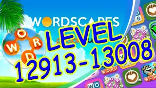 WordScapes Level 12913-13008 Answers Master Level