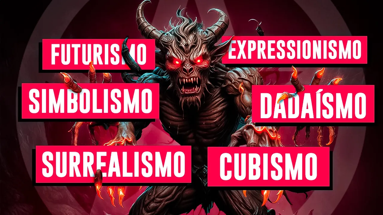 Vanguardas européias = SATANISMO PESADO (seu professor NÃO te conta isso)