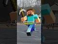 Can I run faster than Minecraft Steve? #minecraft
