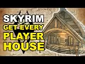 How to Get EVERY PLAYER HOUSE in Skyrim Elder Scrolls Guides
