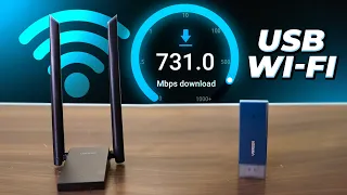 MELHOR Adaptador WiFi para PC! (USB Wi-Fi 6)