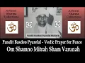 Download Lagu Pandit Basdeo Pyarelal - Om Shamno Mitrah Sham Varunah (A Vedic Prayer for Peace)