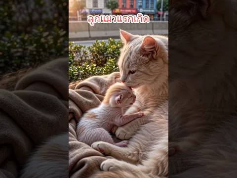 #DreamTrackAI ลูกแมวแรกเกิด ลูกแมวเริ่มโต ลูกแมววัยรุ่น แมวโตเต็มวัย แมวสูงวัย