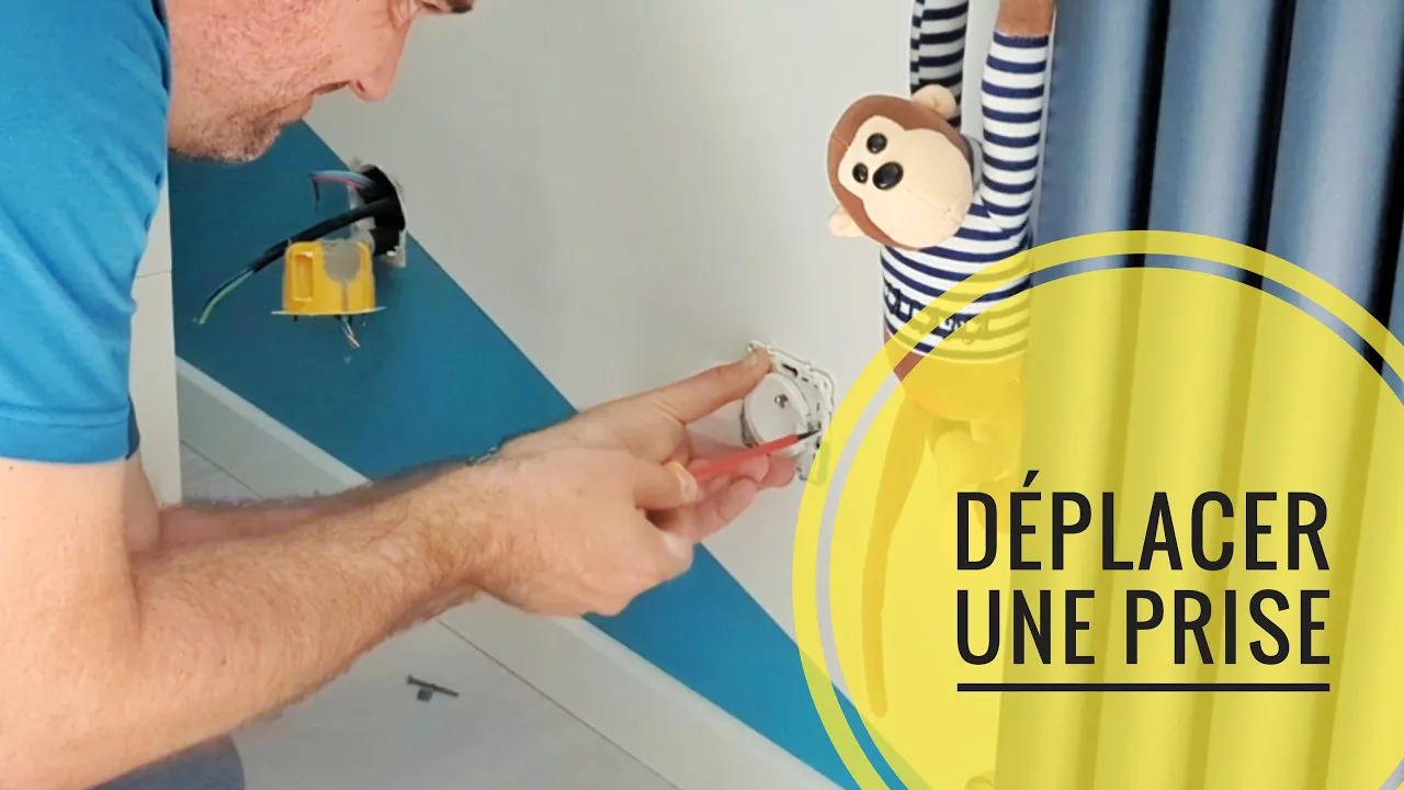 Déplacer une prise électrique (cloison)