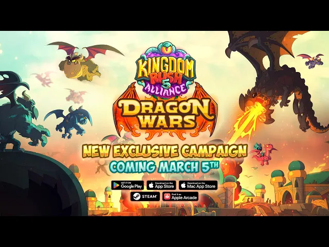 Dragon Wars DLC Trailer | Kingdom Rush 5: Alliance