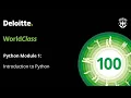 Python Module 1 Introduction to Python
