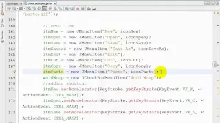 Java Notepad Project-part 10