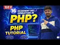 PHP Tutorial in Hindi Increment Decrement Operators in PHP -