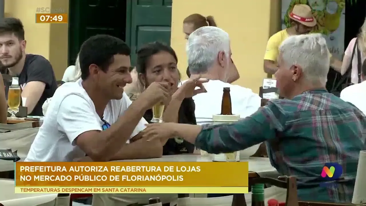Prefeitura autoriza reabertura de lojas no Mercado Público de Florianópolis