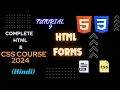 HTML forms Part 1 Complete HTML5 CSS tutorial 009