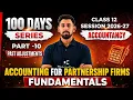 Fundamentals - Partnership Part 10