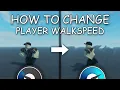 HOW TO CHANGE WALKSPEED USING A SCRIPT Roblox Studio Tutorial