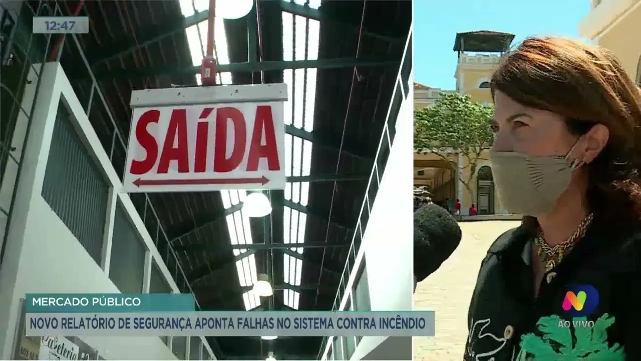Mercado Público: novo relatório de segurança aponta falhas no sistema contra incêndio