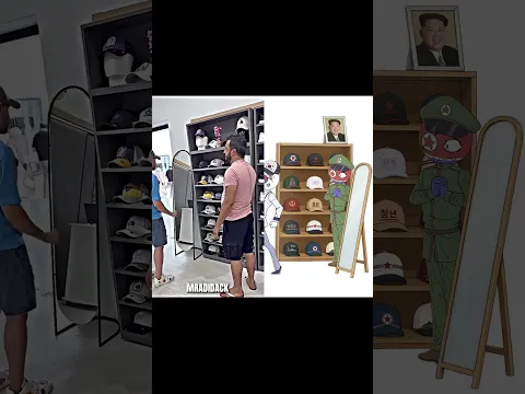 SCAM IN CAP STORE 🧢 #countryhumans #countryballs
