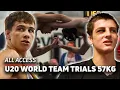 Follow The Madness Of The 57kg Field At U20 World Team Trials