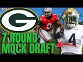 LIVE 7 Round Mock Draft for the Green Bay Packers Who Do We Pick
