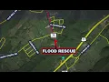 Hawkins County Rescue Squad respond to 2 early-morning water rescues over-turned natural gas tank