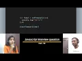 Javascript Interview question Part - 59