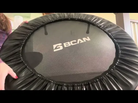 Download MP3 BCAN 38' Foldable Mini Trampoline Review