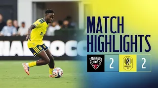 Nashville SC at DC United Match Highlights