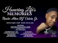 Celebration of Life for Master Allen AJ Colvin Jr