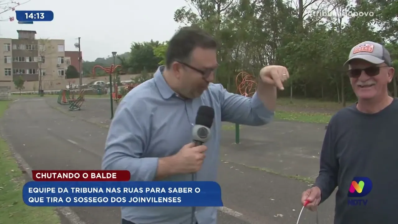 Chutando o Balde: equipe da Tribuna nas ruas para saber o que tira o sossego dos joinvilenses