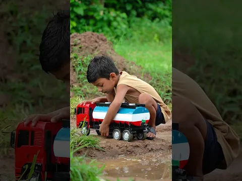 Chhotu Ne Apne Rc Tractor Se Lagaya Fasal || Rc Tanker #shorts #diy #toys