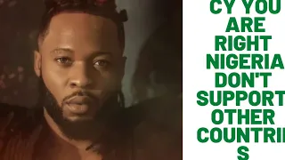 nigeria artist flavour confirmed that nigerians dont support other african countries