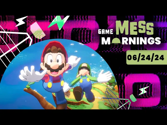 Nintendo Won't Reveal Mario and Luigi's New Developer | Game Mess Mornings 06/24/24