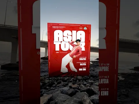 Om Tarphe Asia Tour 🇭🇰🇲🇾🇸🇬 Singpore | Malaysia | Hong Kong #bollywood #danceworkshop