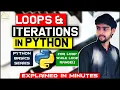 Loops Iterations In Python for loop while loop range Python Basics Series ASA Learning