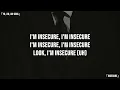 YG, JID, Ab-Soul「INSECURE」[Clean - Lyrics]