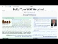 How to Create a Website Like Wikipedia Create Your Own Wiki Website