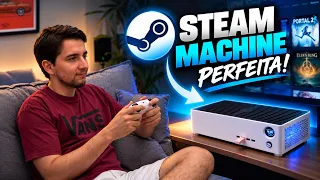 MONTEI uma STEAM MACHINE com a “PLACA DO PS5”! Guia completo da BC250