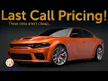 Last Call Dodge Challenger and Charger special editions aren t cheap