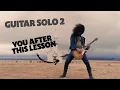 Download Lagu How to play GUITAR SOLO 2 from November Rain by Guns N' Roses