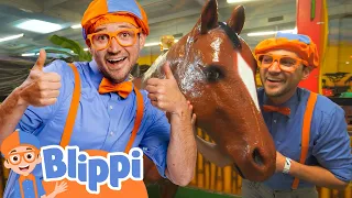 Discover Jungle Animals With Blippi BLIPPI Moonbug Kids Play And Goal Club 