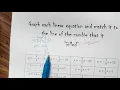 Graphing Lines HW help