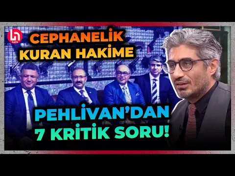 Download MP3 Odasını cephaneliğe çeviren hakime Barış Pehlivan'dan gündemi sallayacak 7 kritik soru!