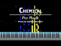 Post Malone - Chemical Piano Cover Tutorial by LittleTranscriber