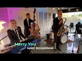 Lagu Marry you \u0026 Just the Way You Are - Bruno Mars Cover -  Live Party-Band - Marc Bosserman Quartet