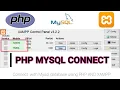 How to Connect PHP to MySQL Database using XAMPP Create a new database