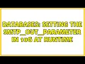 Databases Setting the SMTP - OUT
