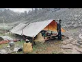 Naturally Beautiful Himalayan Village Life During the Rain | Most Peaceful And Relaxation Rural Life