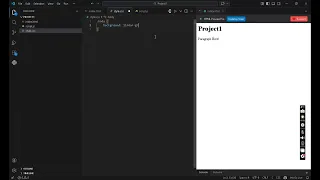 How to make Title and button in html css and js code pt 1