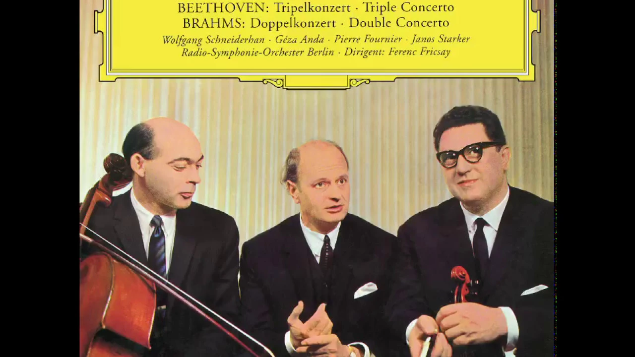 Brahms Double Concerto / W Schneiderhan & J Starker (Studio Master 24-bit/96 kHz) 1961/2016