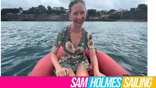 Struggling with a stuck anchor and attempting ￼to sail to the US Virgin Islands