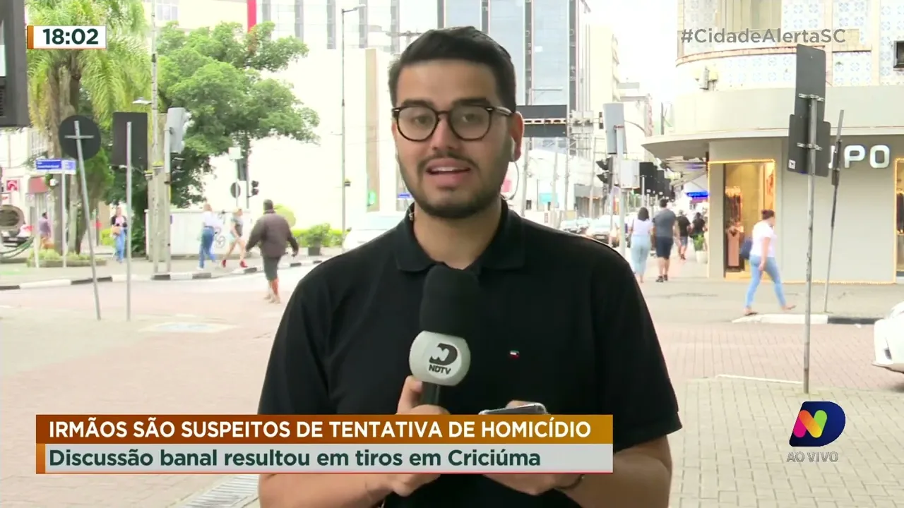 Irmãos são suspeitos de tentativa de homicídio em Criciúma